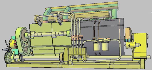 Higher efficiency of IC engine